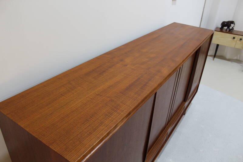 Vintage Deens Design sideboard, dressoir, kast - E.W. Bach jaren '60 | 00988