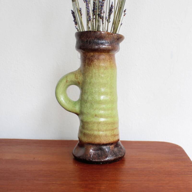 Vintage vase green M