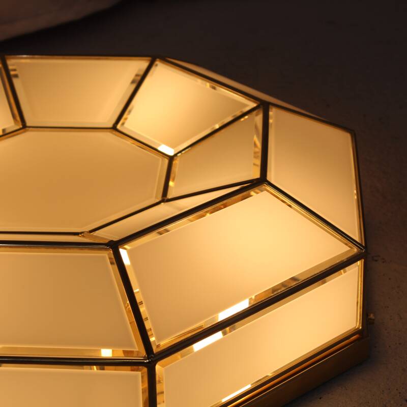 Vintage ceiling lamp, wall lamp Brumberg
