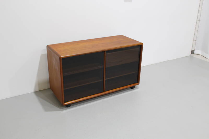 Vintage audiokast, tv-meubel Deens Design - Dyrlund, jaren '80 | 01163