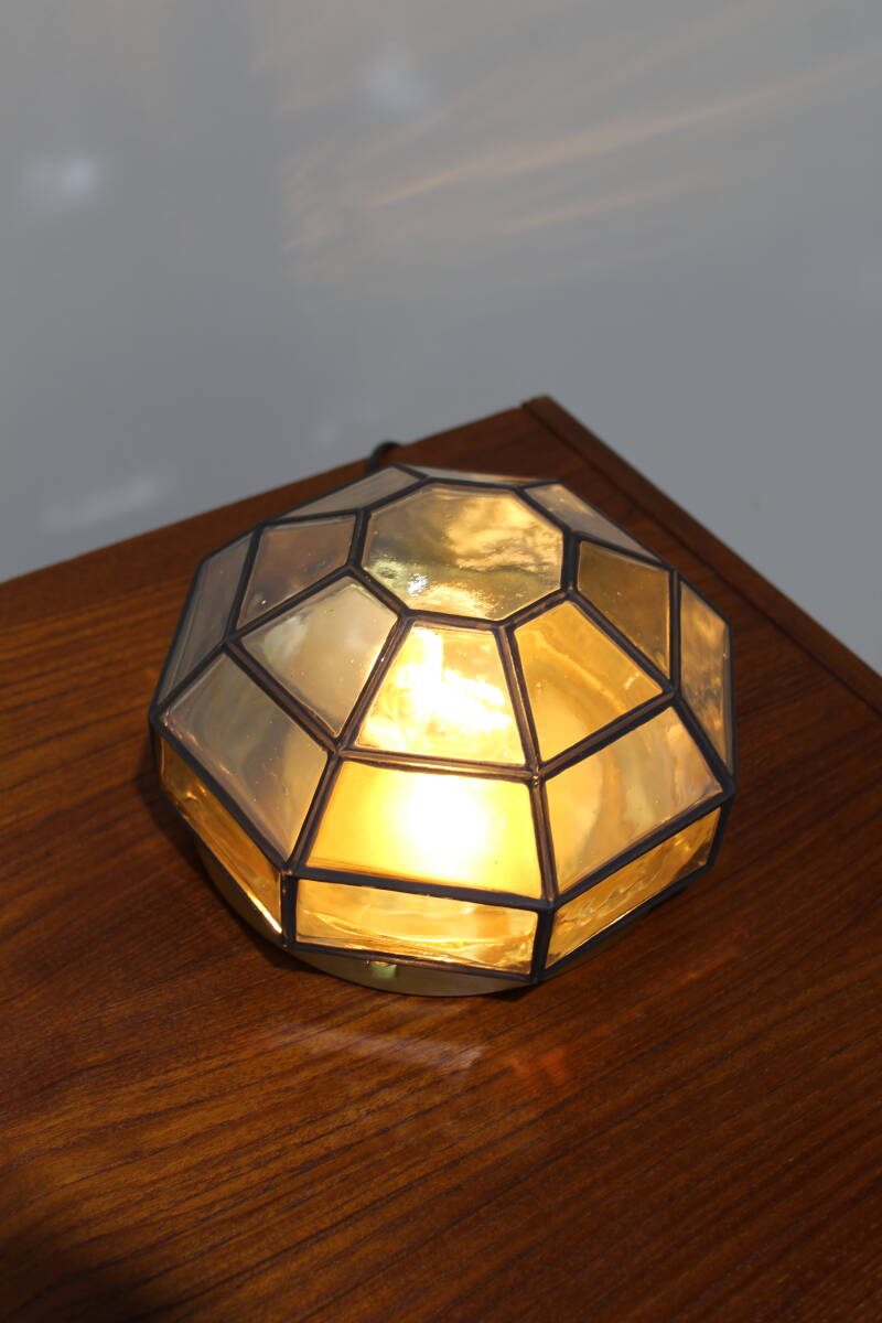 Vintage plafondlamp, wandlamp - Caralux, jaren '70