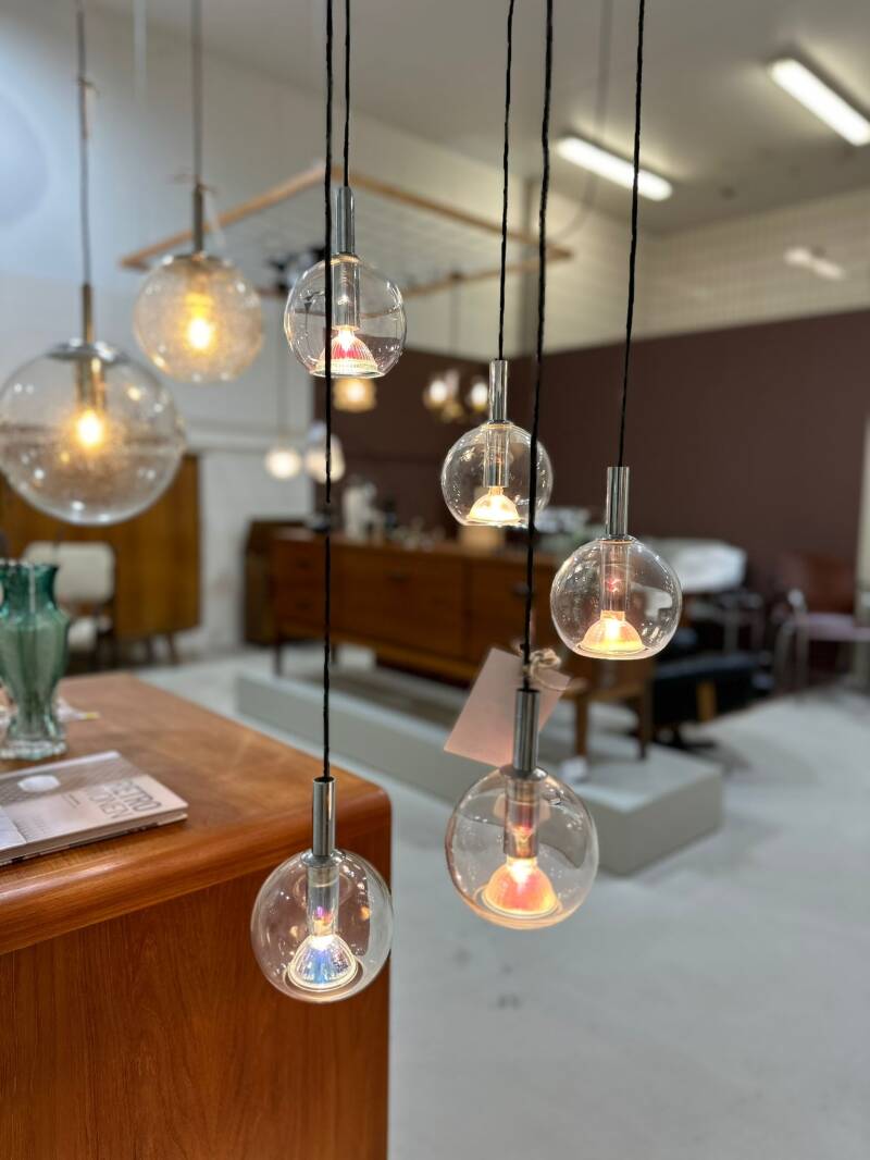 Vintage cascade lamp - halogeen, glas | 01216
