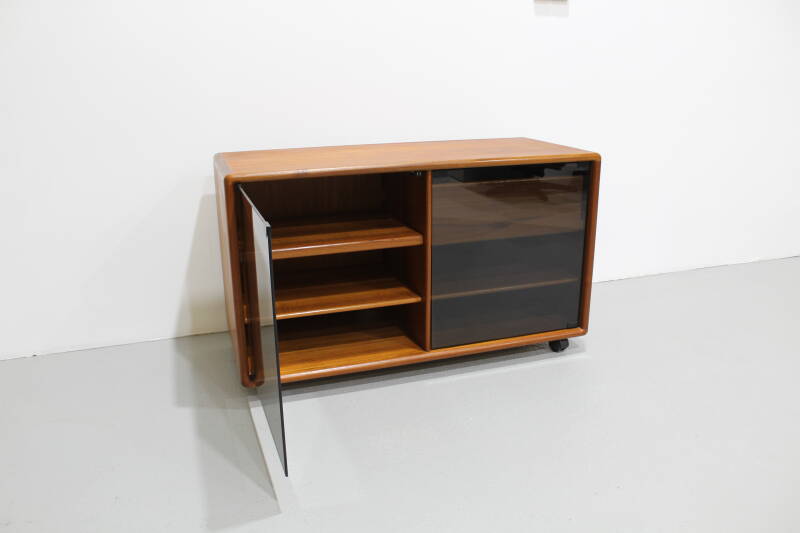 Vintage audiokast, tv-meubel Deens Design - Dyrlund, jaren '80 | 01163