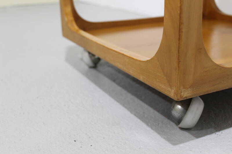 Vintage design wooden side table - Wilhelm Renz, 1960s | 01221