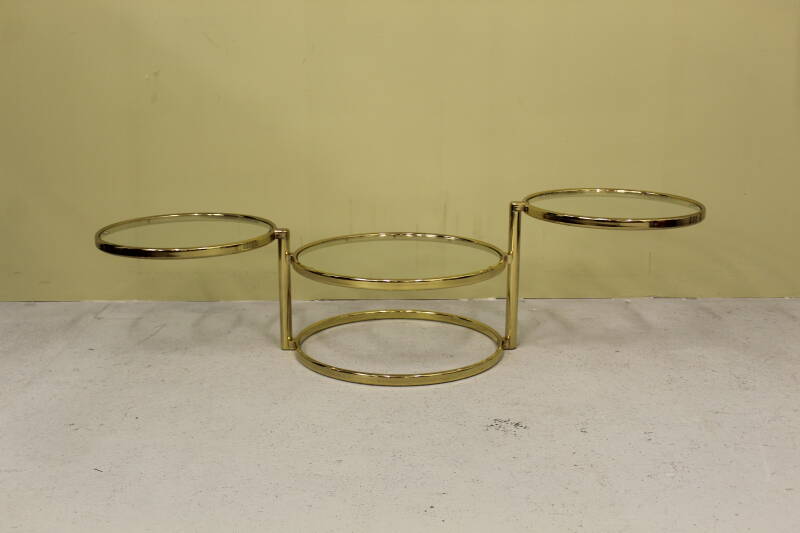 Vintage Couchtisch drehbar Leitmotiv | 00863