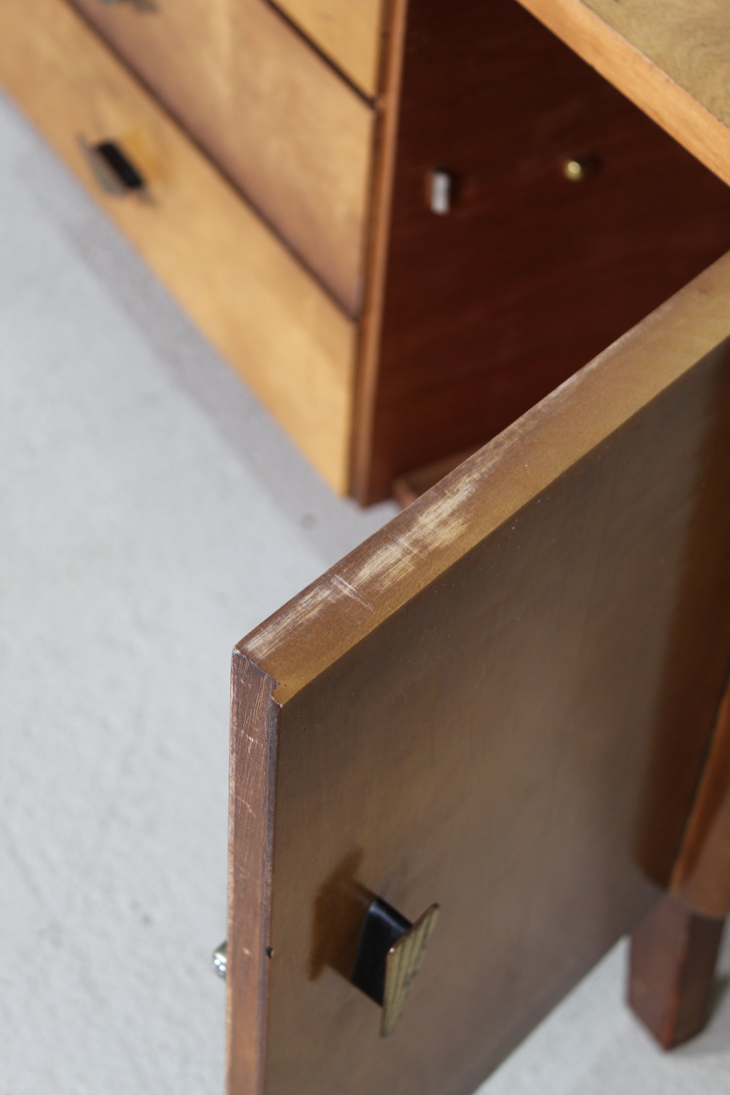 Vintage dressoir, tv-meubel jaren '50