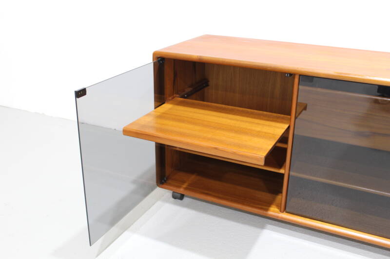 Vintage audiokast, tv-meubel Deens Design - Dyrlund, jaren '80 | 01163