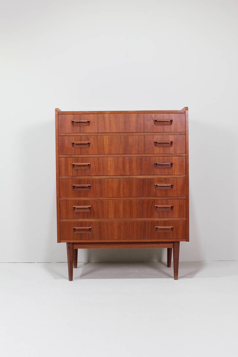 Vintage ladekast - Deens Design, teak, jaren '60 | 01418