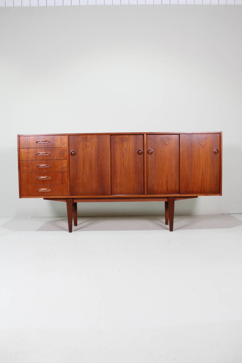 Vintage dressoir, sideboard - Deens Design, teak, jaren '60 | 01416
