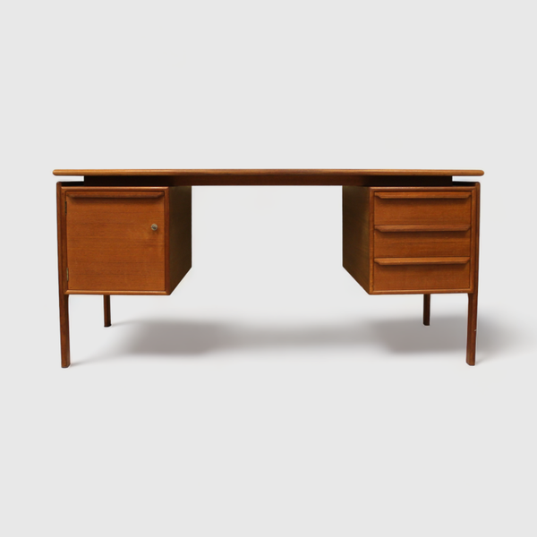 Vintage GV Møbler Schreibtisch - Dänisches Design, Teakholz, 1960er Jahre