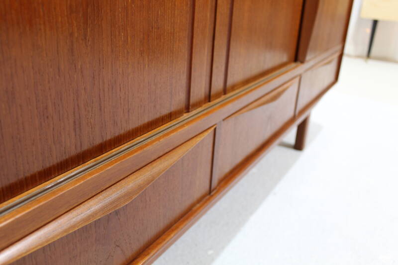 Vintage Deens Design sideboard, dressoir, kast - E.W. Bach jaren '60 | 00988