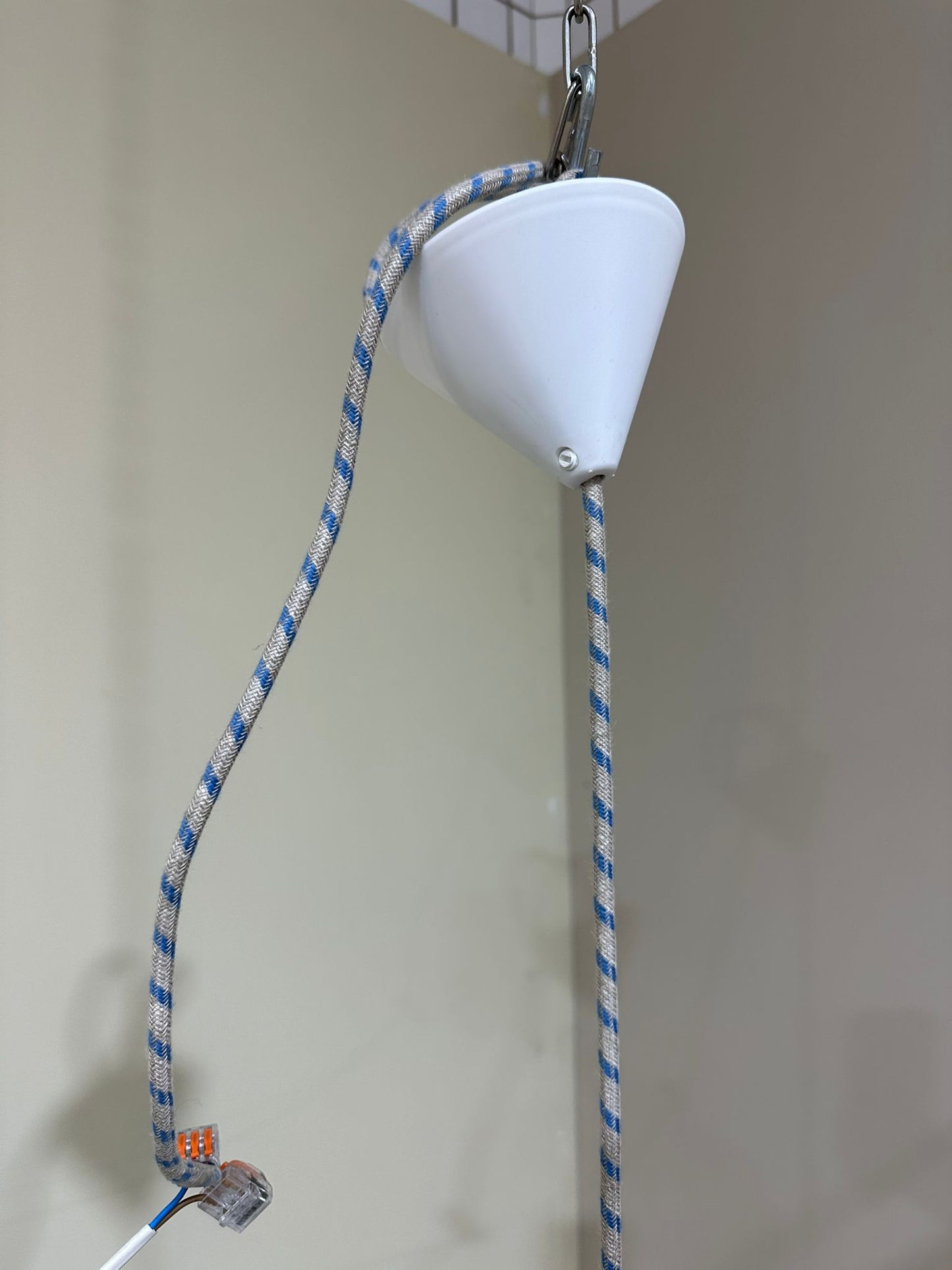 Vintage Deense hanglamp