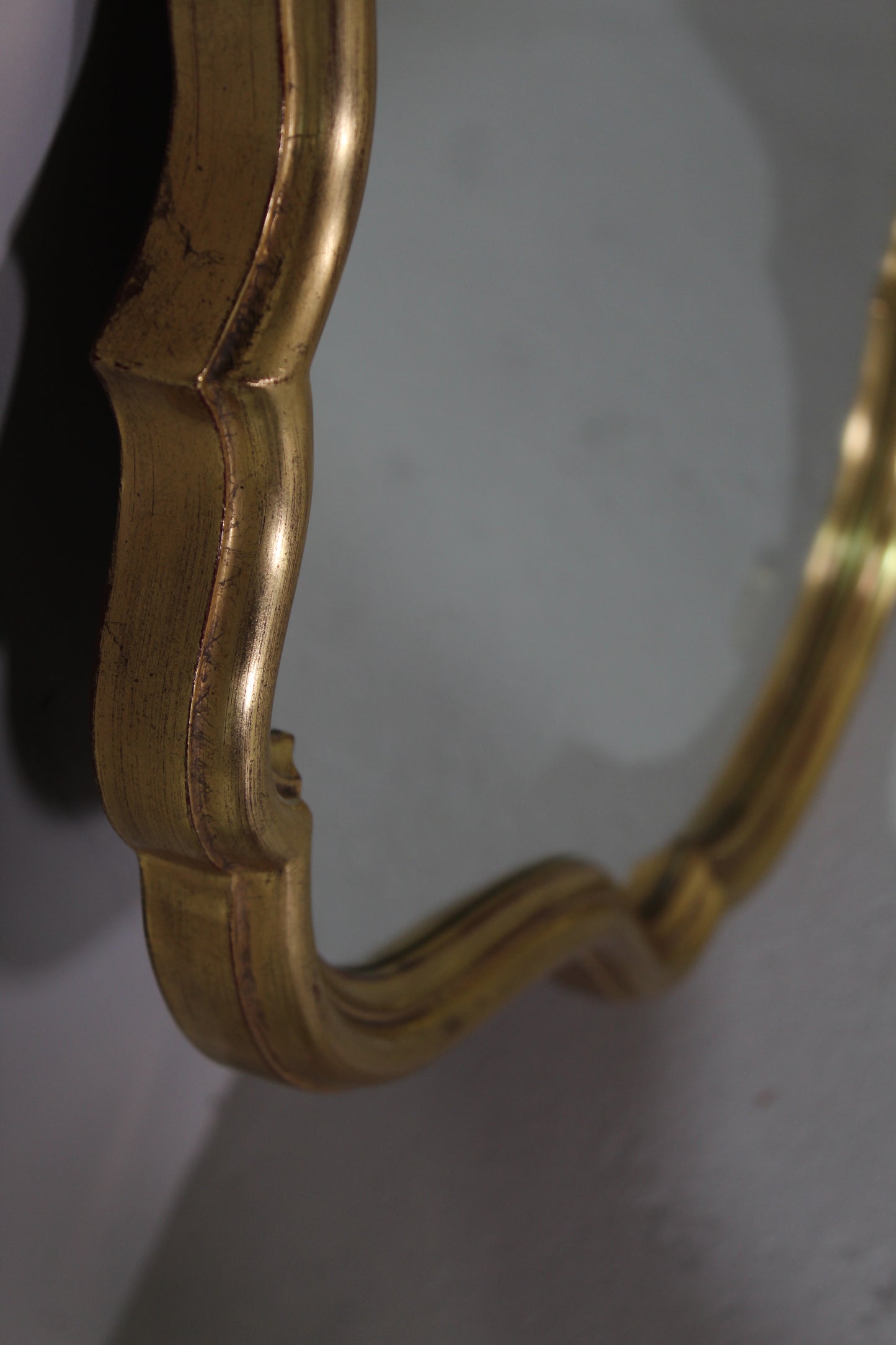 Vintage spiegel DeKnudt goud