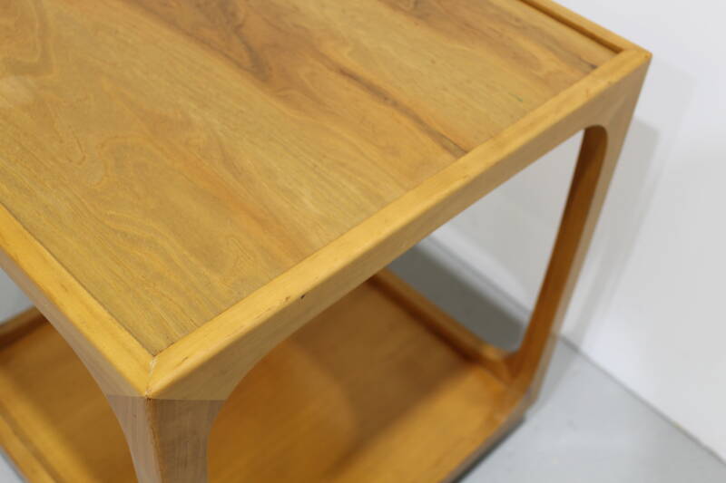 Vintage design wooden side table - Wilhelm Renz, 1960s | 01221