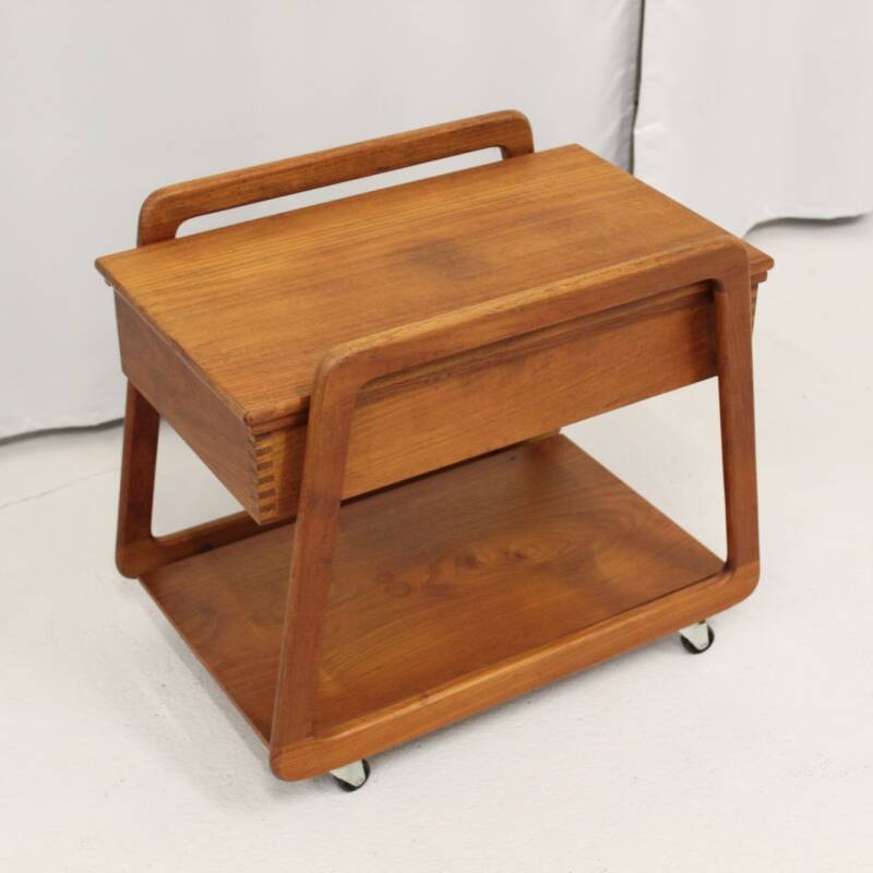 Vintage design serving trolley
