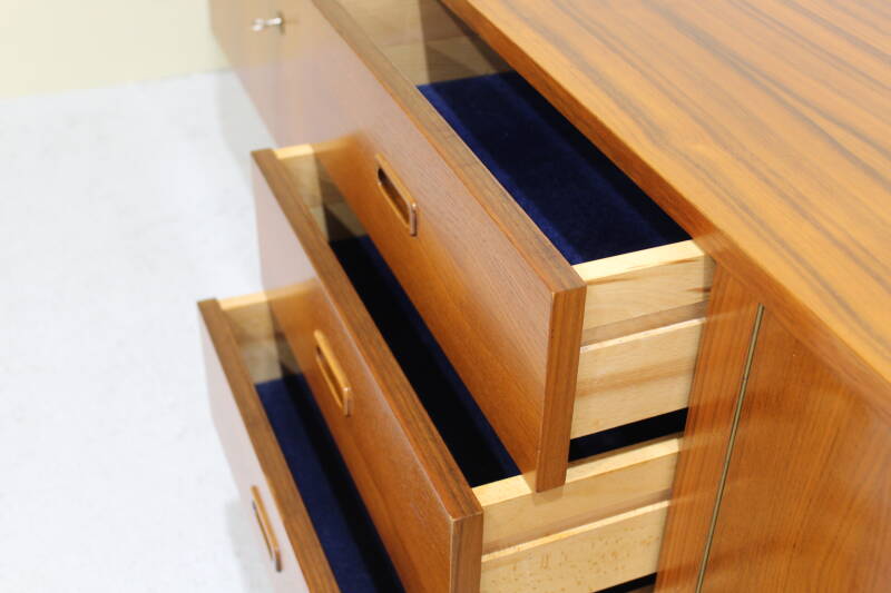 Vintage dressoir, sideboard - teak, jaren '60 | 01069