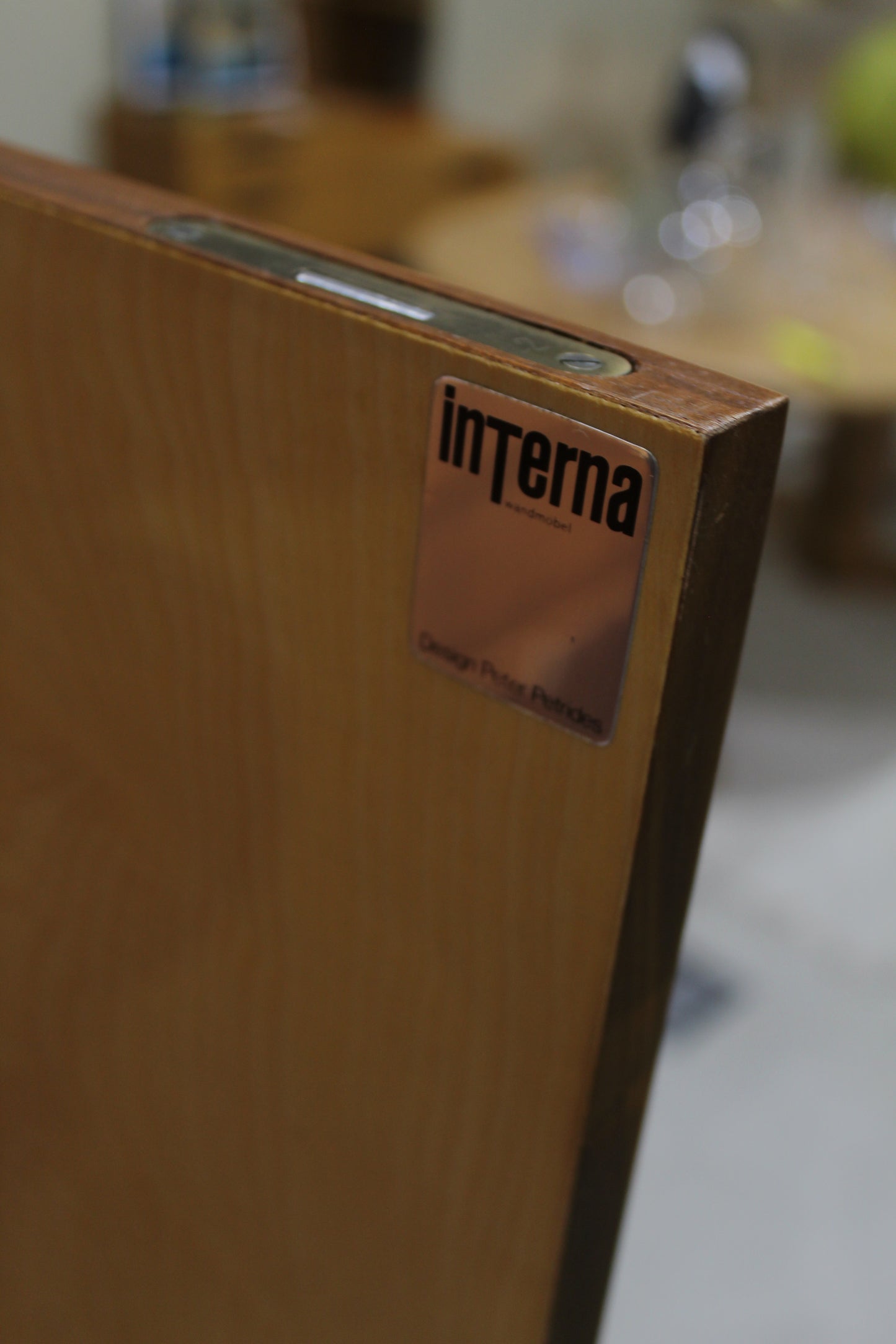 Vintage design wandkast boekenkast 2