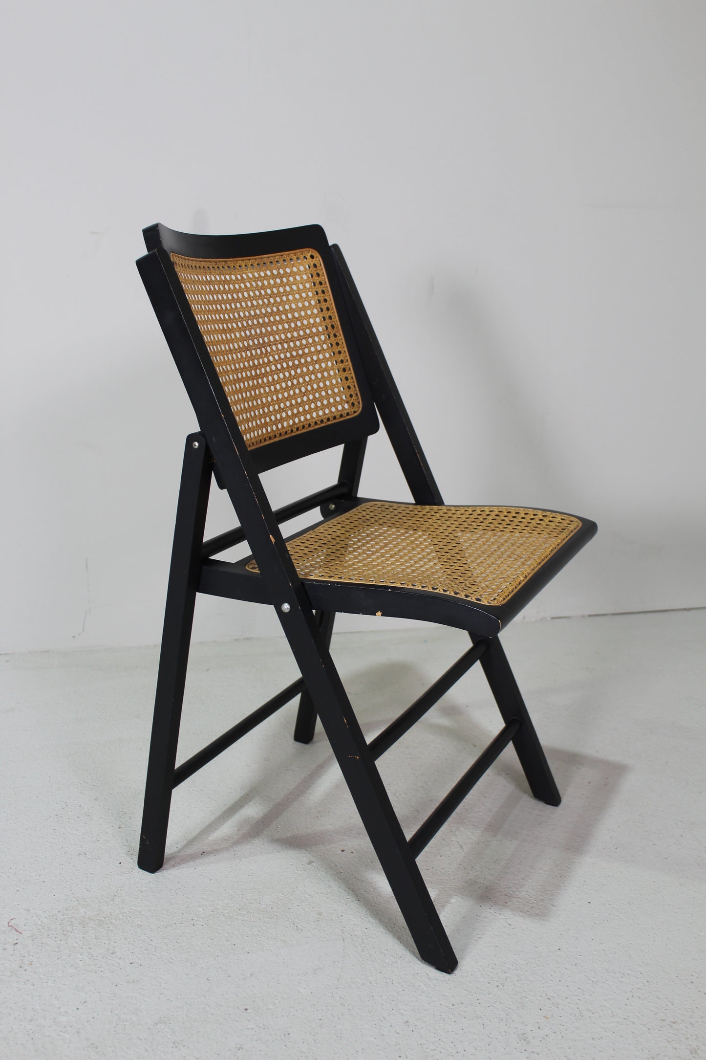 Retro webbing klapstoel