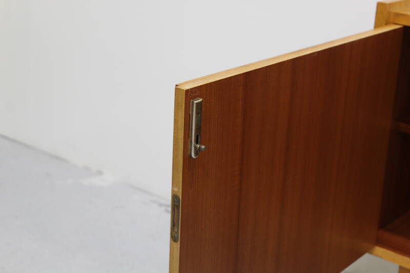 Vintage dressoir, sideboard - licht hout jaren '60 | 00968