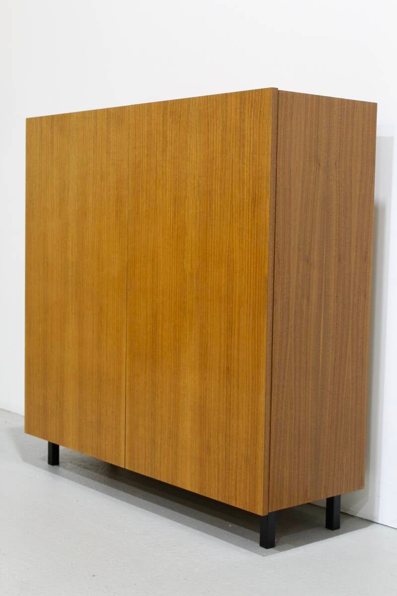Vintage wooden cabinet, closed, 70s | 01250
