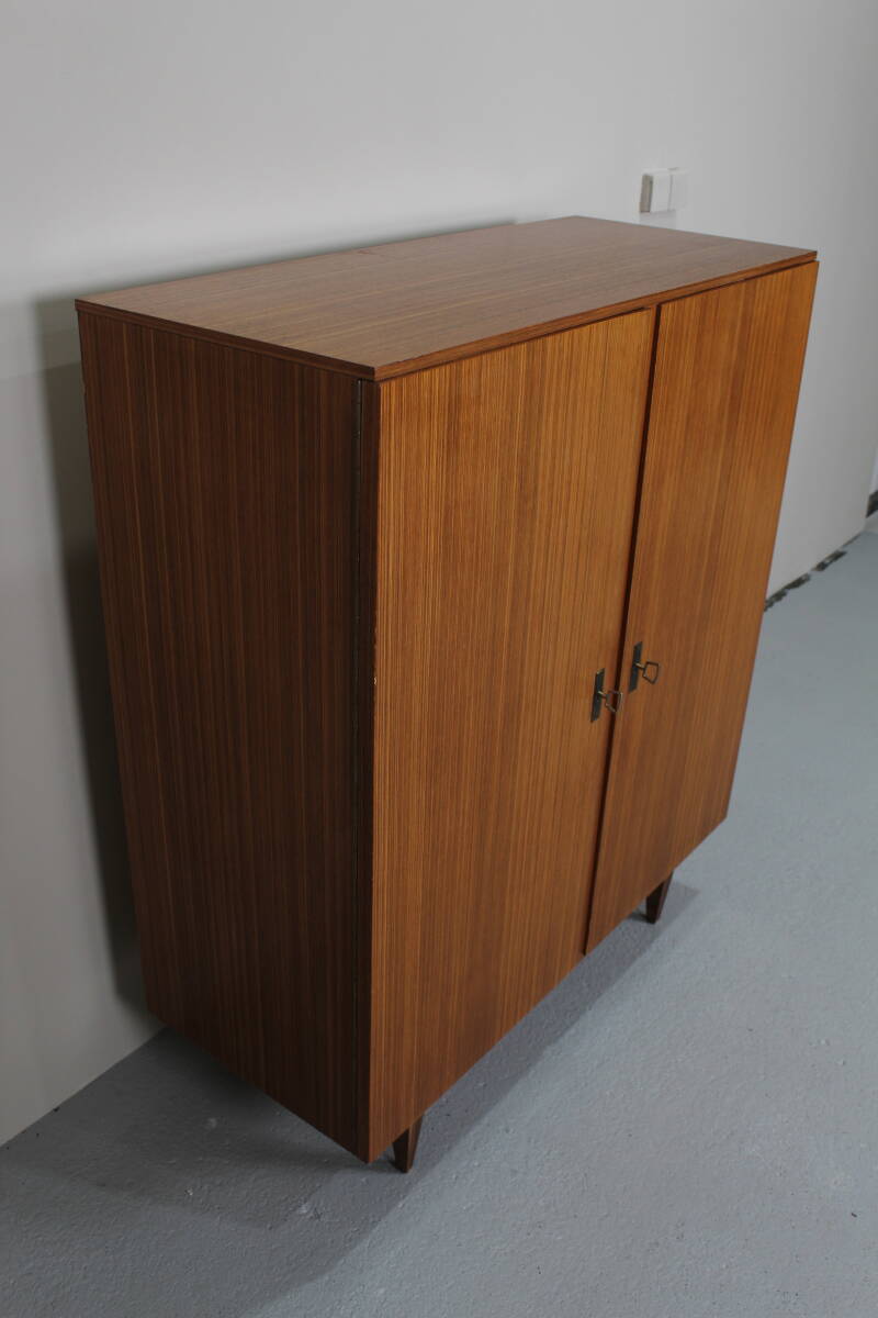 Vintage middelhoge kast, archiefkast, highboard - teak, jaren '60 | 01291