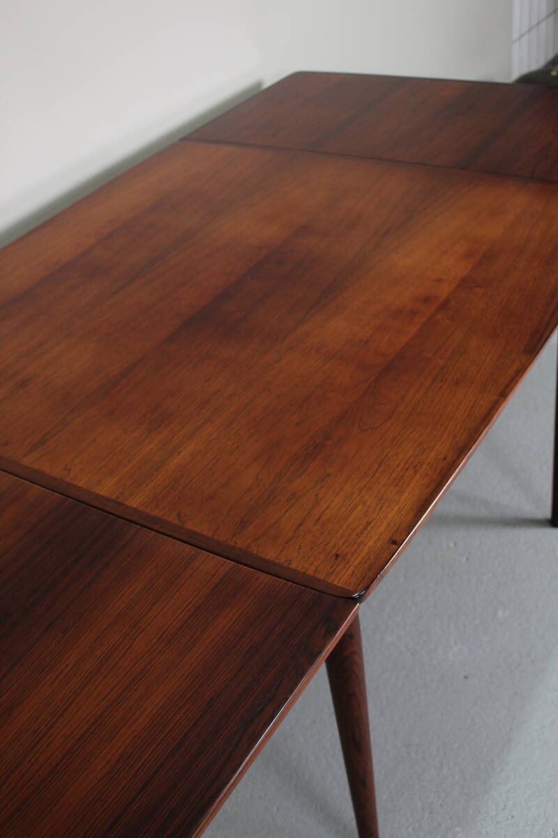 Vintage Deens Design vierkante uitschuifbare eettafel - Sibast jaren '60 | 01278