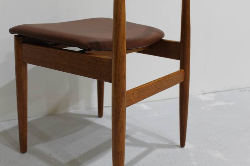 8x Esszimmerstühle im Vintage-Design Casala – 60er | 00888