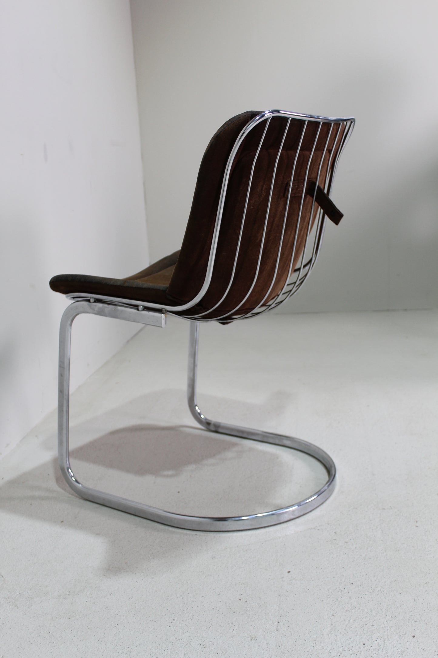 Vintage draadstoelen, buisframe stoelen - jaren '70