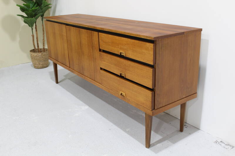 Vintage sideboard, sideboard - wood, 60s | 00947