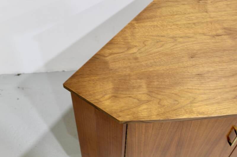 Vintage corner cabinet, audio furniture - 60s | 01195