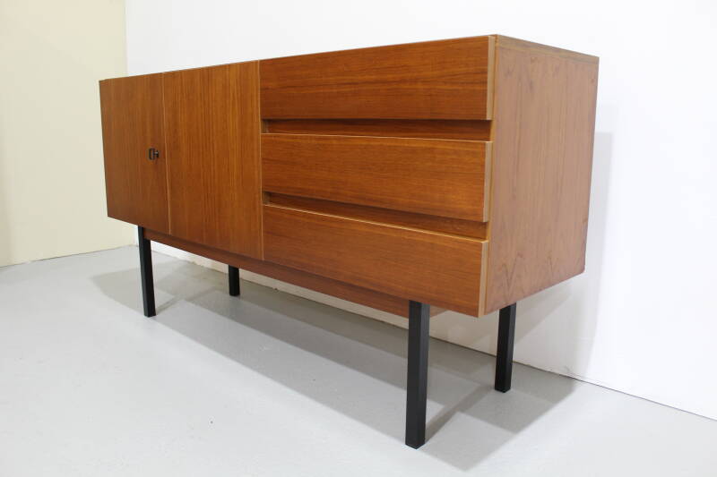Vintage dressoir, sideboard - teak hout jaren '60, '70 | 01175