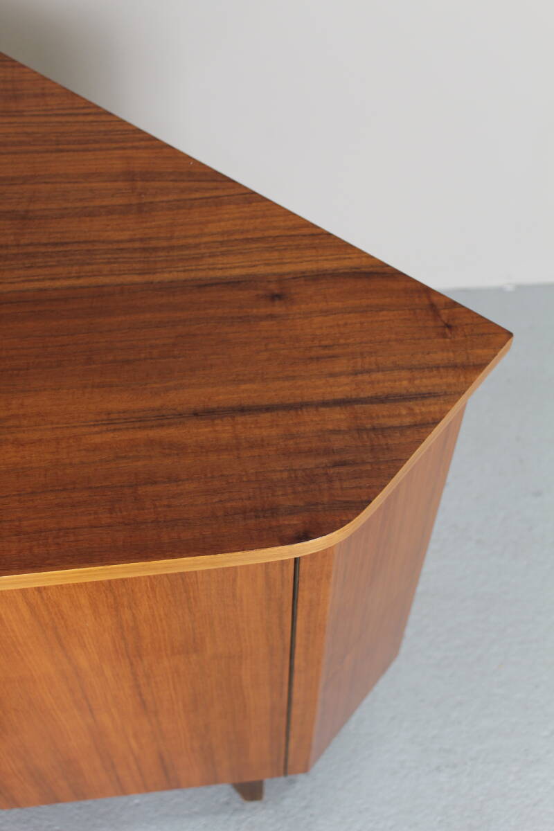 Vintage corner cabinet, audio furniture - 60s | 01384