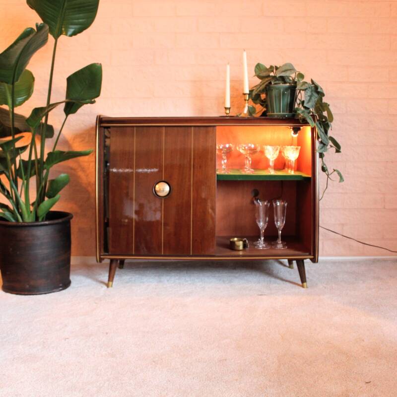 Vintage drankkast, dressoir