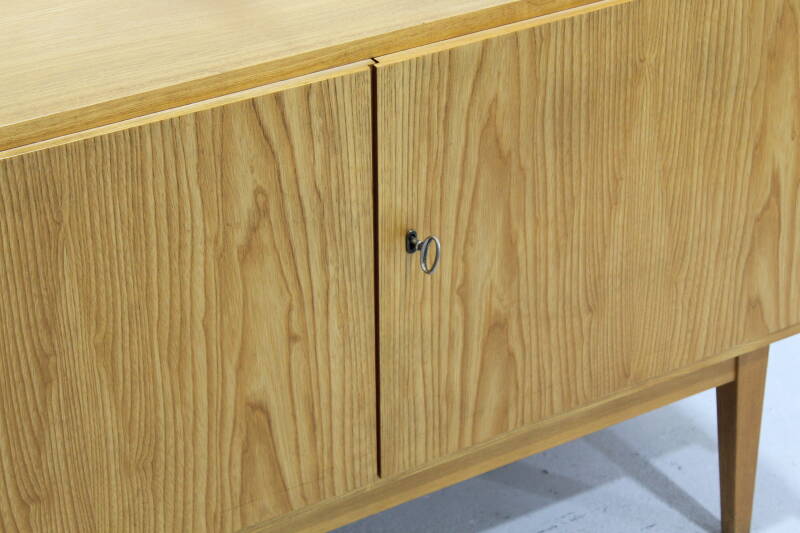 Vintage dressoir, sideboard - licht hout jaren '60 | 00968