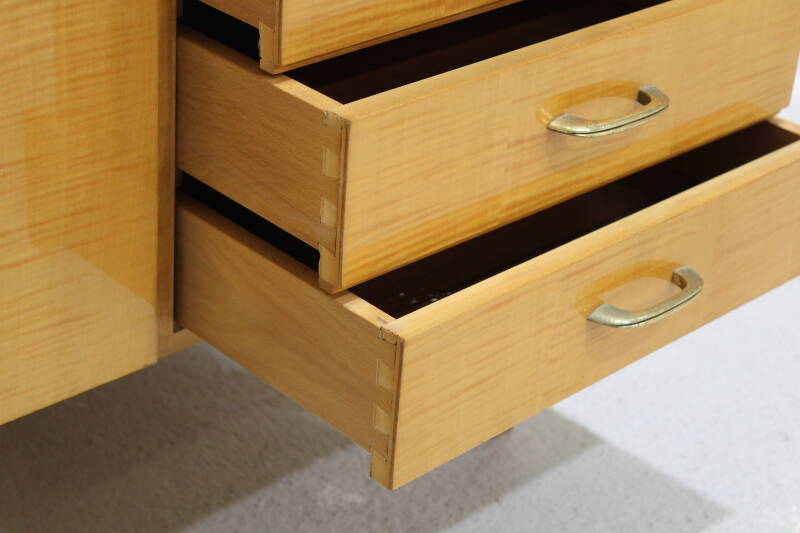 Vintage low sideboard, TV cabinet, cupboard - mid century | 00883