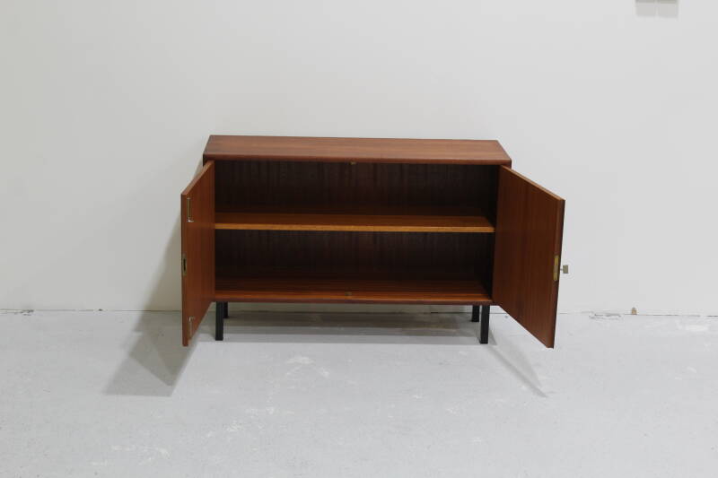 Vintage sideboard, cabinet - teak wood 1960s | 00953