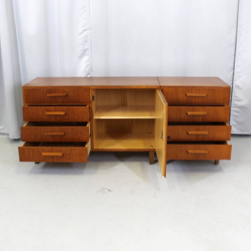 Vintage dressoir, tweedelig
