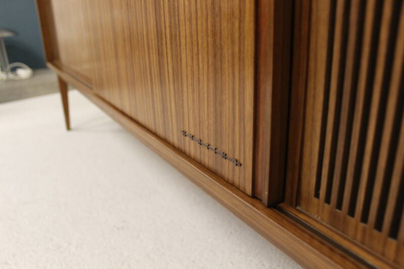 Vintage Philips, Neckermann muziekmeubel, audiomeubel | 00861