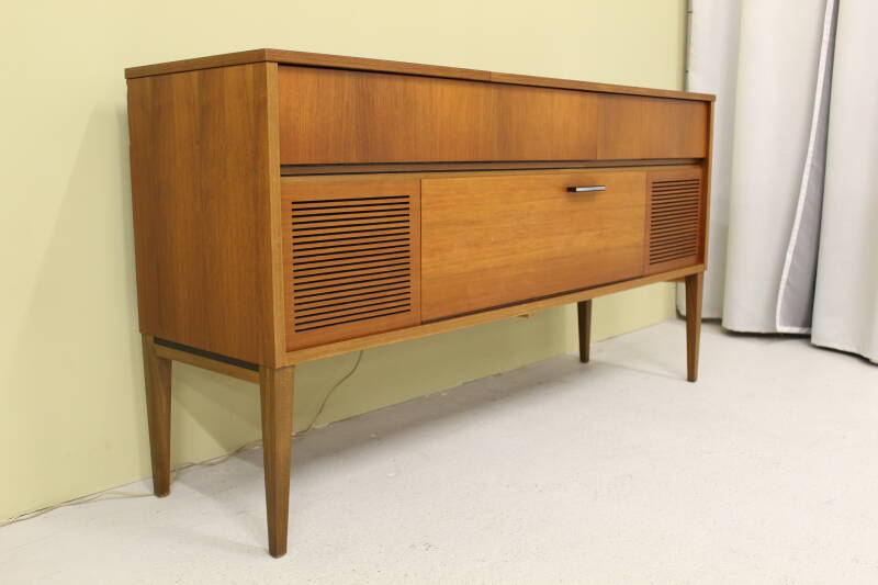 Vintage sideboard, audio furniture Philips