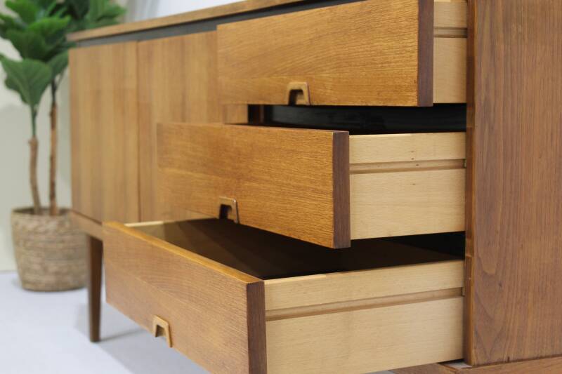 Vintage sideboard, sideboard - wood, 60s | 00947
