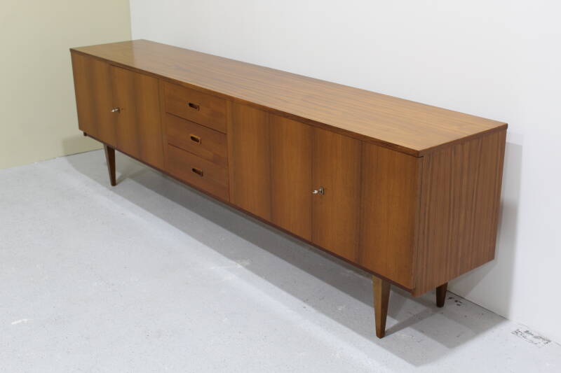 Vintage dressoir, sideboard - teak, jaren '60 | 01069