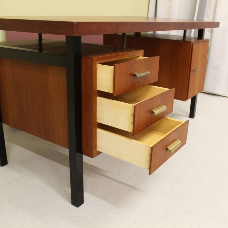 Vintage bureau, dubbelzijdig