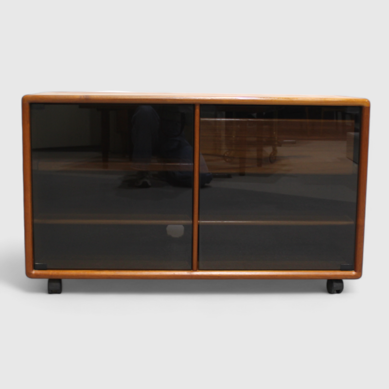 Vintage audiokast, tv-meubel Deens Design - Dyrlund, jaren '80 | 01163
