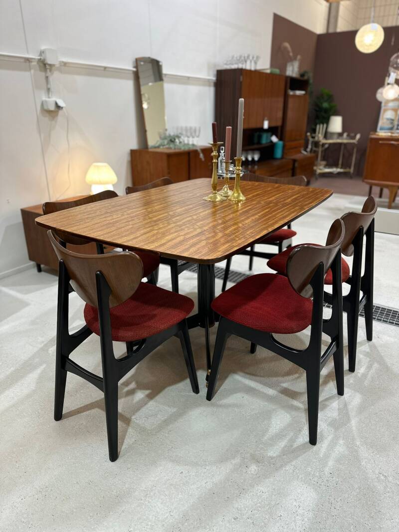 Vintage uitklapbare eettafel, G-plan - design, jaren '60