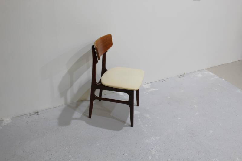 3x Vintage dining room chairs set - 60s | 00902