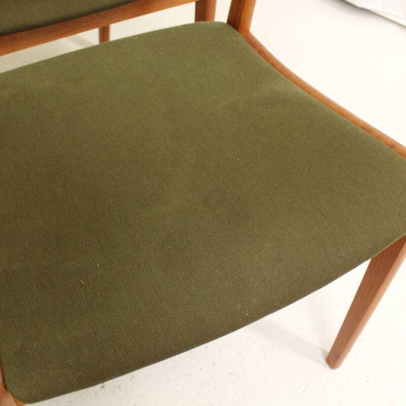 6x Vintage Esszimmerstühle, dänisches Design