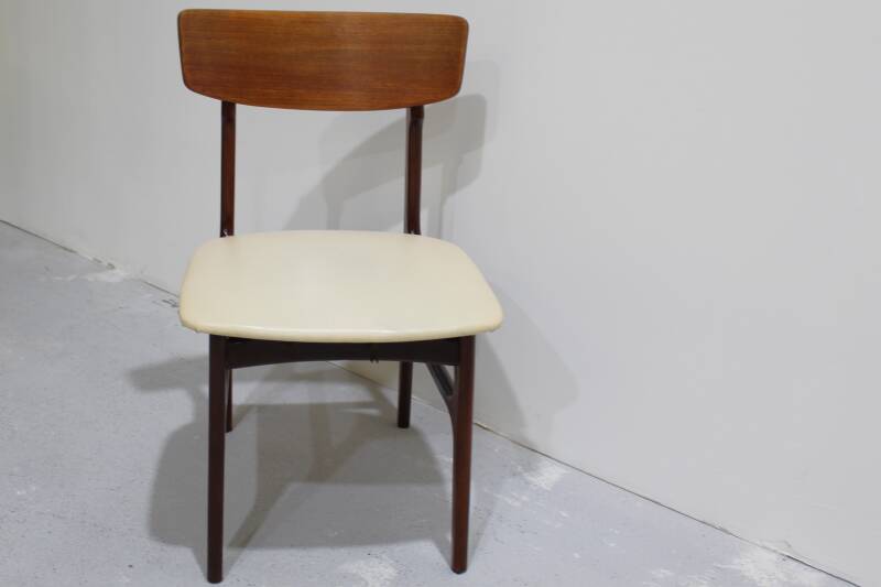 3x Vintage dining room chairs set - 60s | 00902