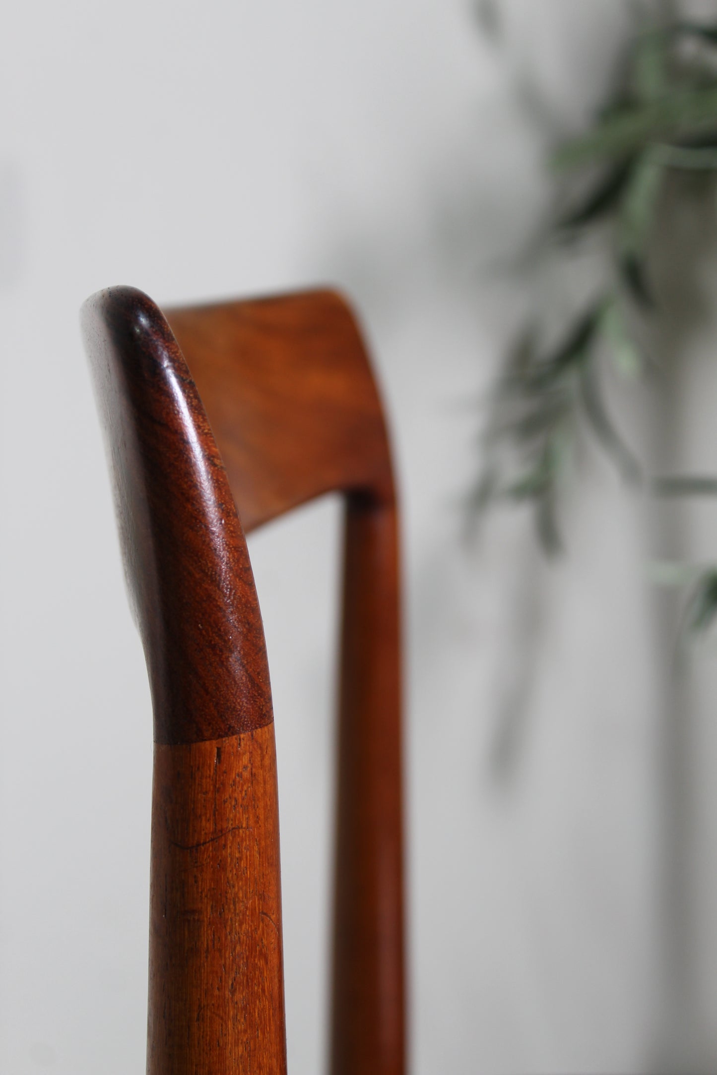 3x Vintage design eetkamerstoelen Lübke