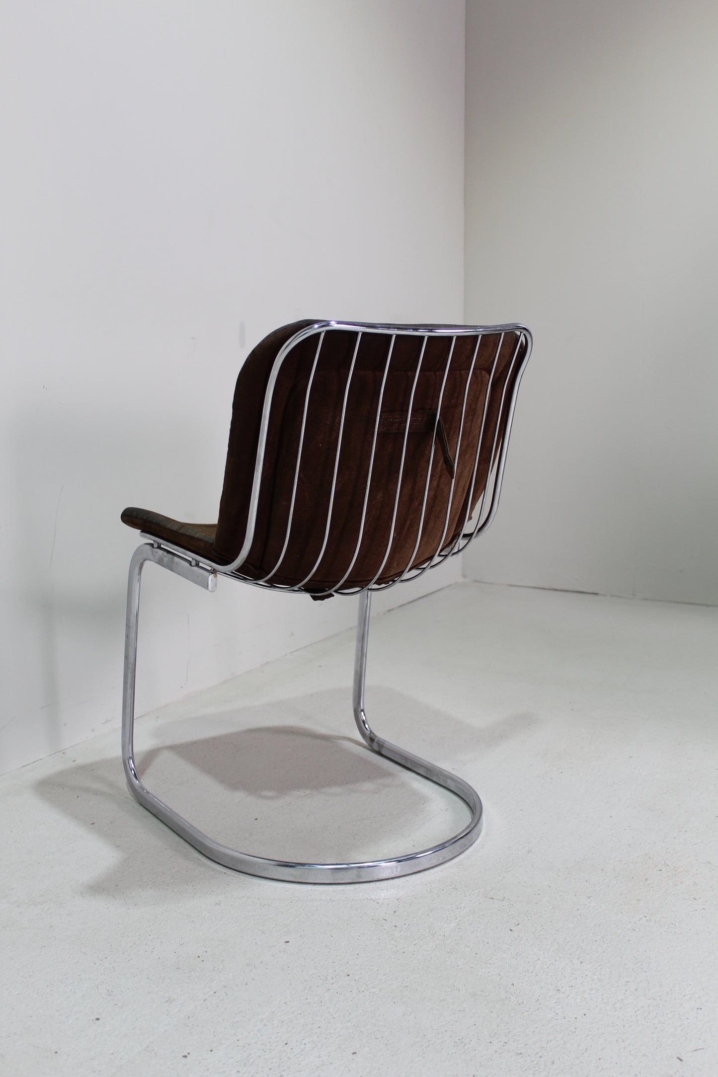 Vintage draadstoelen, buisframe stoelen - jaren '70