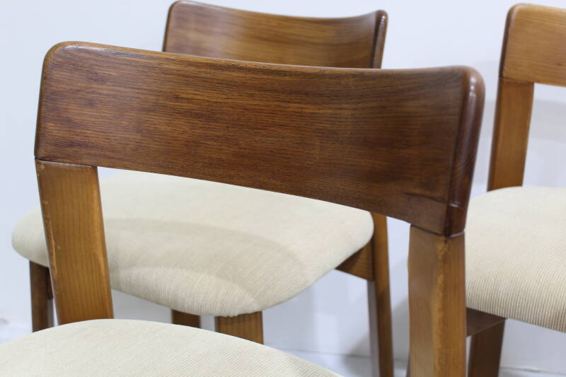 5x Vintage dining room chairs - 70s | 00936